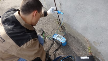 Испытания молниезащиты